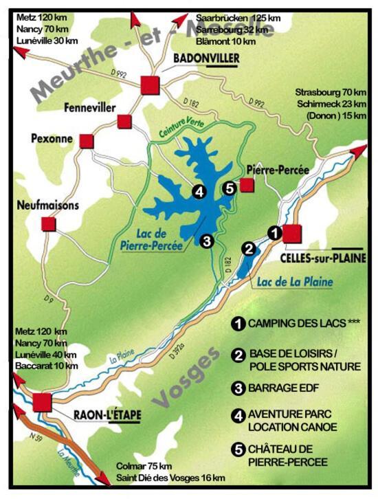 شقة Aux 2 Lacs Gite Pierre-Percée المظهر الخارجي الصورة